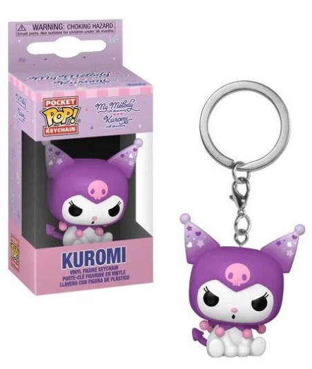 Llavero Pocket Funko Pop Kuromi - 20 Aniversario - El Lado Travieso y Adorable de Sanrio