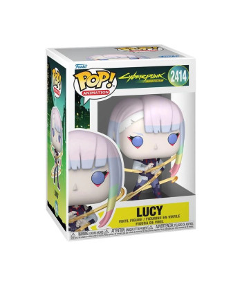 Figura Funko Pop Lucy 2414 - Cyberpunk Edgerunners - La Netrunner de Night City