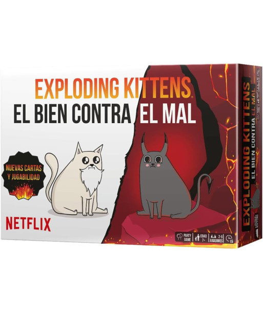 Exploding Kittens: el Bien contra el Mal