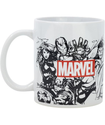 Taza Cómic Marvel en Caja Regalo 325 ml