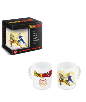 Taza Goku & Vegeta Super Saiyan Dragon Ball Z 325ml