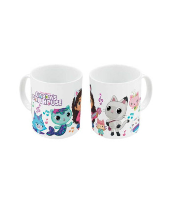 Taza cerámica La Casa De Muñecas Gabbys Dollhouse 325 ml