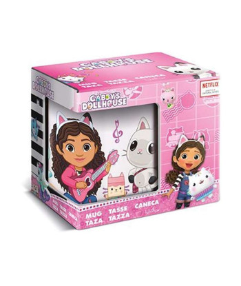 Taza cerámica La Casa De Muñecas Gabbys Dollhouse 325 ml