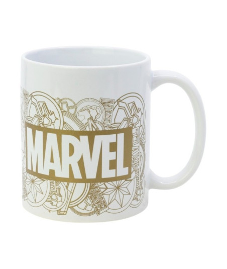 TAZA CERAMICA MARVEL GOLDEN TREASURE  325 ML