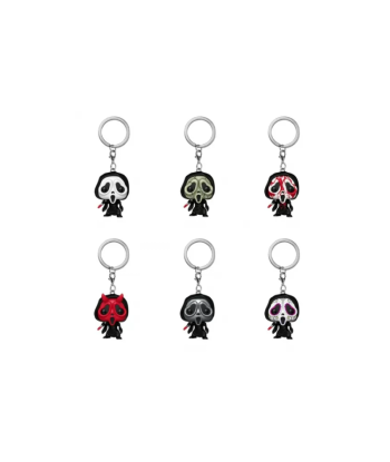 Llavero Pocket Funko Pop Mystery - Ghost Face (1 Unidad Sorpresa) - Terror en tu Bolsillo
