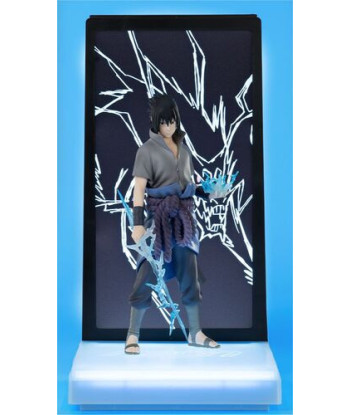Figura Tsume Neon Sasuke Uchiha - Naruto Shippuden - El Poder del Rayo 25cm