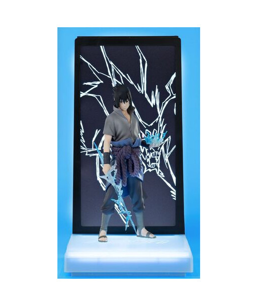 Figura Tsume Neon Sasuke Uchiha - Naruto Shippuden - El Poder del Rayo 25cm