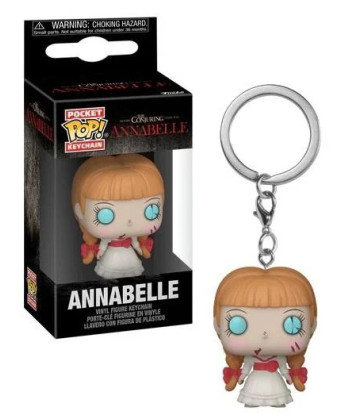 Llavero Pocket Funko Pop Annabelle - The Conjuring Universe - El Terror en tu Bolsillo