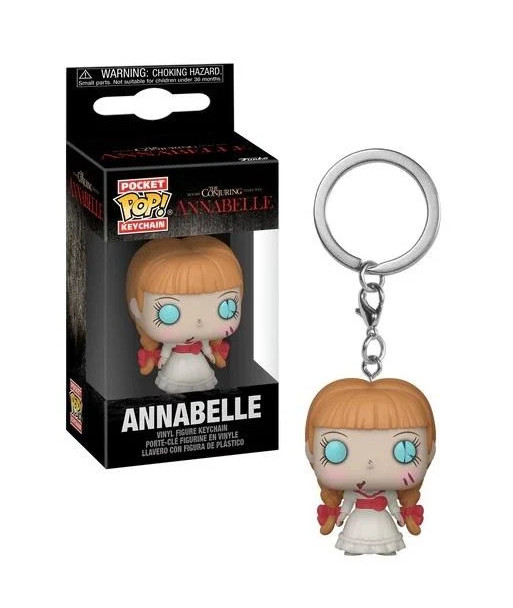 Llavero Pocket Funko Pop Annabelle - The Conjuring Universe - El Terror en tu Bolsillo