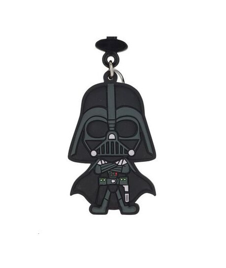 LLAVERO STAR WARS COLGANTE TACTO SUAVE PVC DARTH VADER
