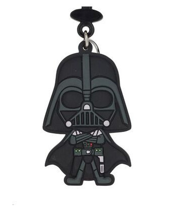 LLAVERO STAR WARS COLGANTE TACTO SUAVE PVC DARTH VADER