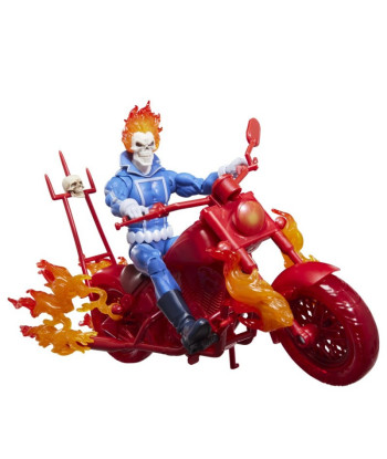 Figura Hasbro Marvel Legends Ghost Rider con Moto - El Espíritu de la Venganza 15cm