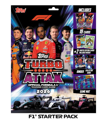Starter Packs Turbo Attax Official Formula 1 2026 - Topps Europe