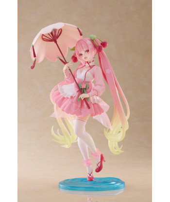 Figura Taito Sakura Miku Sakura Dress AMP+ - Hatsune Miku 21cm