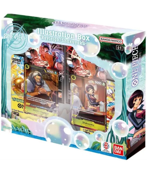One Piece Card Game: Illustration Box Vol.7 (Rayleigh/Shakuyaku)
