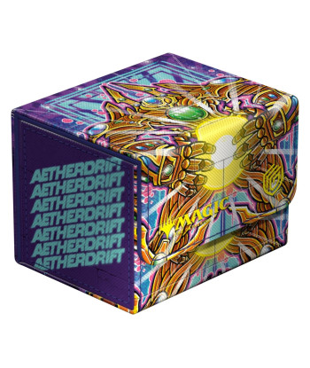 Caja para mazo SIDEWINDER 100+ XENOSKIN MAGIC: THE GATHERING "AETHERDRIFT" - SOLAR GEARHULK