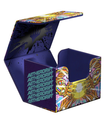 Caja para mazo SIDEWINDER 100+ XENOSKIN MAGIC: THE GATHERING "AETHERDRIFT" - SOLAR GEARHULK