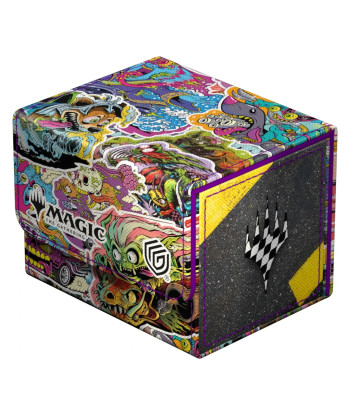 Caja para mazo Sidewinder 100+ Xenoskin Magic: The Gathering "Aetherdrift" - Revved-Up Racers