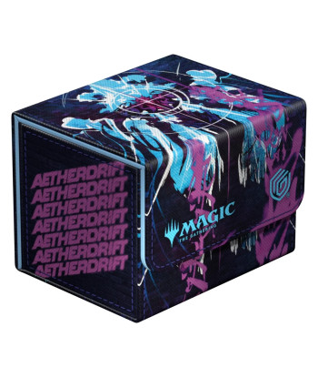 Caja para mazo Sidewinder 100+ Xenoskin Magic: The Gathering "Aetherdrift" - Oildeep Gearhulk