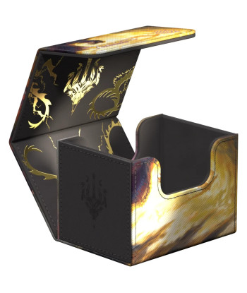 Caja para mazo Sidewinder 100+ Xenoskin Magic: The Gathering "Tarkir: Dragonstorm" Ghostfire - Stormscale Scion