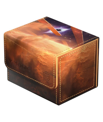 Caja para mazo Sidewinder 100+ Xenoskin Magic: The Gathering "Edge of Eternities" - Adagia, Windswept Bastion