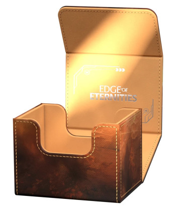 Caja para mazo Sidewinder 100+ Xenoskin Magic: The Gathering "Edge of Eternities" - Adagia, Windswept Bastion