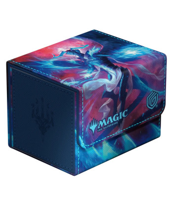 Caja para mazo Sidewinder 100+ Xenoskin Magic: The Gathering "Tarkir: Dragonstorm" Ghostfire - Ugin, Eye of the Storms