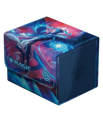 Caja para mazo Sidewinder 100+ Xenoskin Magic: The Gathering "Tarkir: Dragonstorm" Ghostfire - Ugin, Eye of the Storms