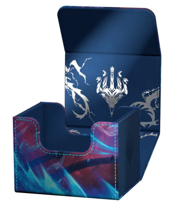 Caja para mazo Sidewinder 100+ Xenoskin Magic: The Gathering "Tarkir: Dragonstorm" Ghostfire - Ugin, Eye of the Storms