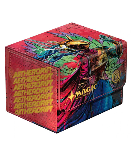 Caja para mazo Sidewinder 100+ Xenoskin Magic: The Gathering "Aetherdrift" - Hazoret, Godseeker