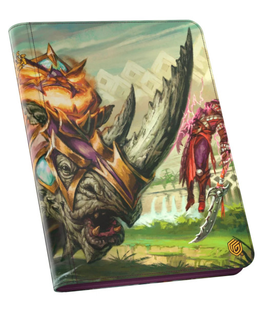 CARPETA Zipfolio 360 Xenoskin Magic: The Gathering "Tarkir: Dragonstorm" - Skirmish Rhino