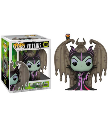 Figura Funko Pop Maléfica en el Trono (Deluxe) 784 - Disney Villains - La Emperatriz del Mal