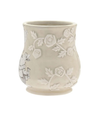 TAZA RELIEVE ALICIA PAIS DE LAS MARAVILLAS CONEJO BLANCO