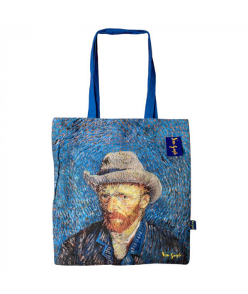 Bolsa de tela en algodón Vincent Van Gogh, el autorretrato (44x38cm)