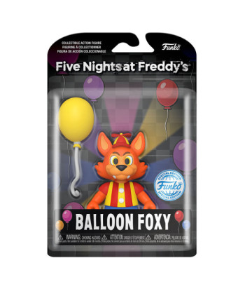 FIGURA BALLON FOXY 13 cm. FIVE NIGHTS AT FREDDY'S