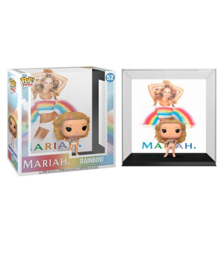 Figura Funko Pop Mariah Carey 52 - Rainbow - La Diva del Pop con su Look más Colorido