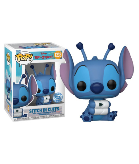 Figura Funko Pop Stitch con Esposas 1235 - Disney Lilo y Stitch - Edición Especial Galáctica