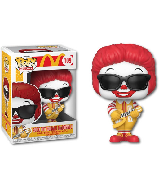 Funko POP! Rock Out Ronald McDonald (109) - McDonalds