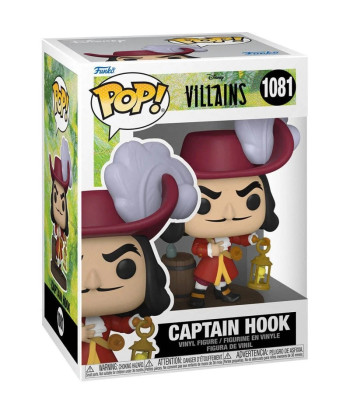 Figura Funko Pop Captain Hook 1081 - Disney Peter Pan - El Villano más Temido de Nunca Jamás