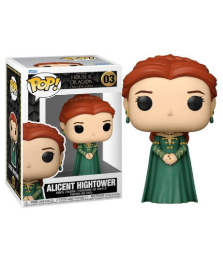 Figura Funko Pop Alicent Hightower 03 - La Casa del Dragón - Joven Reina de los Verdes