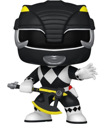 Figura Funko Pop Black Ranger 1371 - Power Rangers - ¡El Poder del Mastodonte!