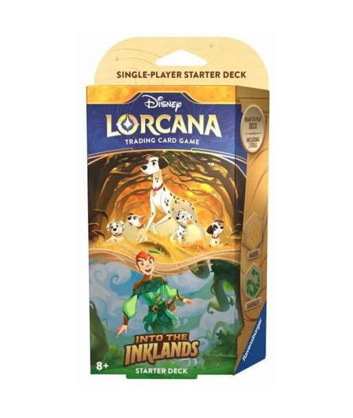 LORCANA TCG - INTO DE INKLANDS PONGO Y PETER MAZO DE INICIO (INGLÉS)