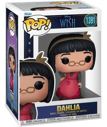 Figura Funko Pop Dahlia 1391 - Disney Wish - La Mente más Brillante de Rosas