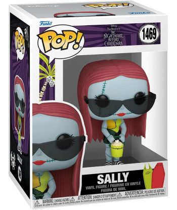 Figura Funko Pop Sally 1469 - Disney Pesadilla antes de Navidad - Estilo de Película y Gafas de Sol
