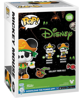 Figura Funko Pop Mickey Mouse 1486 - Disney Mickey & Friends - Halloween con Caramelos