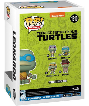 Figura Funko Pop Leonardo 1610 - Teenage Mutant Ninja Turtles - El Líder en Plena Meditación Zen