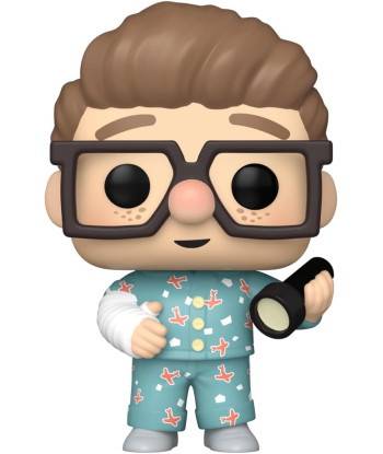 Figura Funko Pop Young Carl 1480 - Disney Up - El Pequeño Explorador en Pijama con Escayola