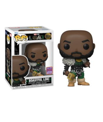 Figura Funko Pop Boastful Loki 984 - Marvel Loki - El Dios del Martillo Dorado