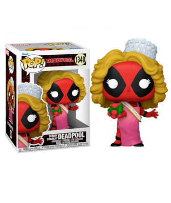 Figura Funko Pop Beauty Pageant Deadpool 1340 - Marvel Deadpool - La Reina de la Pasarela