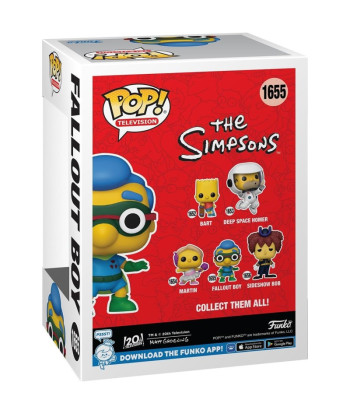 Figura Funko Pop Fallout Boy 1655 - Disney Los Simpsons - El Fiel Compañero del Hombre Radioactivo